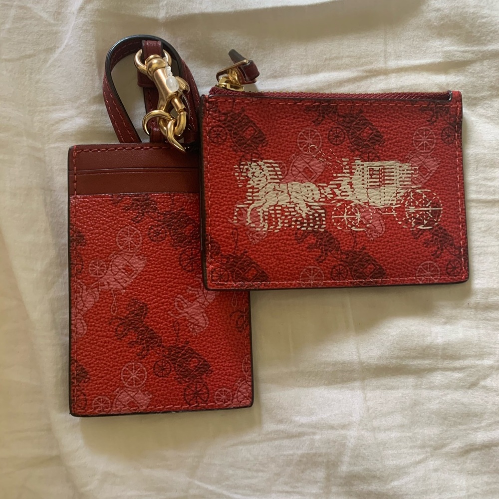 Coach Lanyard/Card Holder